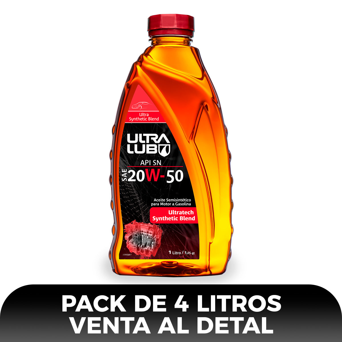 UltraLub Aceite Semisintético 20W50 API SN